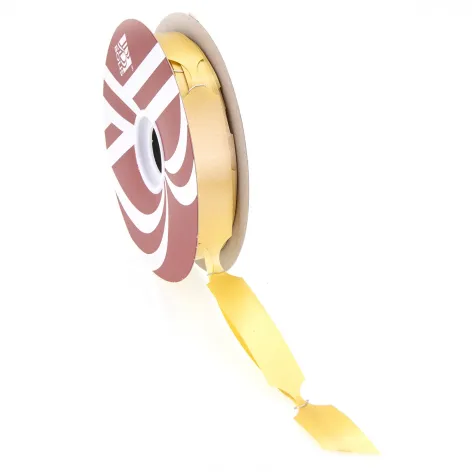 Pull-bow Ribbon; Metallic Gold - 19mm wide